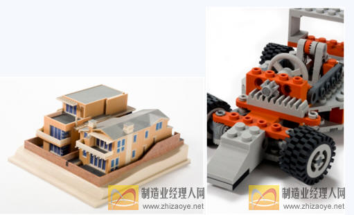 3DP技術打印的成品